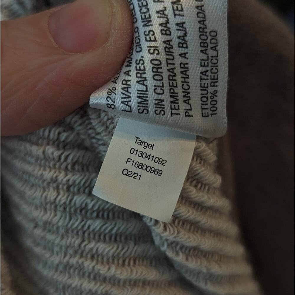 NWT Universal Thread Tan Ribbed Drawstring Ankle Pants - Picture 7 of 8